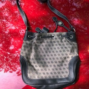 Dooney and Burke bucket handbag